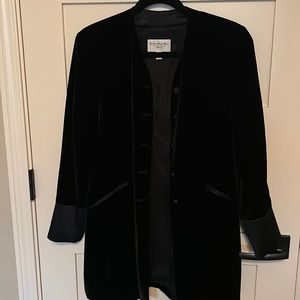 Emanuel vintage velvet dress jacket